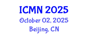 International Conference on Microfluidics and Nanofluidics (ICMN) October 02, 2025 - Beijing, China