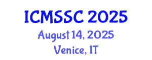 International Conference on Mathematics, Statistics and Scientific Computing (ICMSSC) August 14, 2025 - Venice, Italy