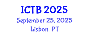 International Conference on Taxonomy and Biodiversity (ICTB) September 25, 2025 - Lisbon, Portugal