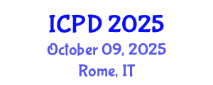 International Conference on Population and Development (ICPD) October 09, 2025 - Rome, Italy