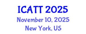 International Conference on Addiction Treatment and Therapy (ICATT) November 10, 2025 - New York, United States