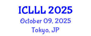 International Conference on Languages, Literature and Linguistics (ICLLL) October 09, 2025 - Tokyo, Japan