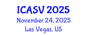 International Conference on Animal Sciences and Veterinary (ICASV) November 24, 2025 - Las Vegas, United States