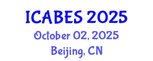 International Conference on Agricultural, Biological and Ecosystems Sciences (ICABES) October 02, 2025 - Beijing, China