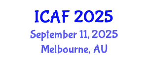 International Conference on Accounting and Finance (ICAF) September 11, 2025 - Melbourne, Australia