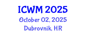 International Conference on Waste Management (ICWM) October 02, 2025 - Dubrovnik, Croatia
