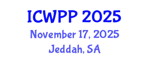 International Conference on Women, Power and Politics (ICWPP) November 17, 2025 - Jeddah, Saudi Arabia