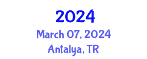 International Conference on Economics and Social Science March 07, 2024 - Antalya, Turkey