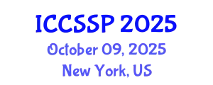 International Conference on Circuits, Systems, and Signal Processing (ICCSSP) October 09, 2025 - New York, United States
