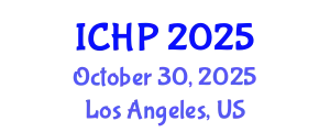 International Conference on Hadron Physics (ICHP) October 30, 2025 - Los Angeles, United States