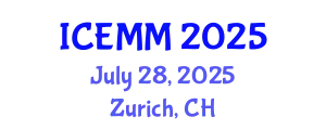 International Conference on Economy, Management and Marketing (ICEMM) July 28, 2025 - Zurich, Switzerland
