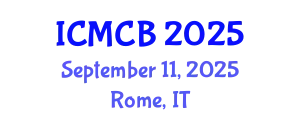 International Conference on Molecular Chemistry and Biochemistry (ICMCB) September 11, 2025 - Rome, Italy