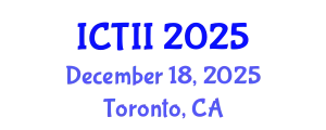 International Conference on Tumor Immunology and Immunotherapy (ICTII) December 18, 2025 - Toronto, Canada