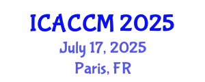 International Conference on Anesthesiology and Critical Care Medicine (ICACCM) July 17, 2025 - Paris, France