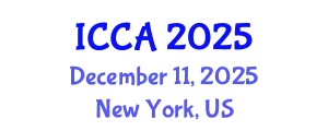 International Conference on Control and Automation (ICCA) December 11, 2025 - New York, United States