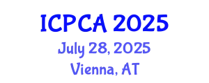 International Conference on Physics, Cosmology and Astrophysics (ICPCA) July 28, 2025 - Vienna, Austria