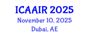 International Conference on Allergy, Asthma, Immunology and Rheumatology (ICAAIR) November 10, 2025 - Dubai, United Arab Emirates