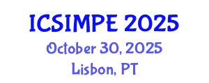 International Conference on Sports Injury Management and Performance Enhancement (ICSIMPE) October 30, 2025 - Lisbon, Portugal