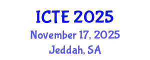 International Conference on Textile Engineering (ICTE) November 17, 2025 - Jeddah, Saudi Arabia