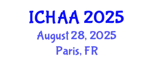 International Conference on Healthy and Active Aging (ICHAA) August 28, 2025 - Paris, France