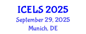 International Conference on Education and Learning Sciences (ICELS) September 29, 2025 - Munich, Germany