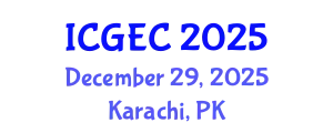 International Conference on Gastroenterology, Endoscopy and Colonoscopy (ICGEC) December 29, 2025 - Karachi, Pakistan
