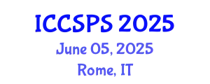 International Conference on Computer Science, Programming and Security (ICCSPS) June 05, 2025 - Rome, Italy