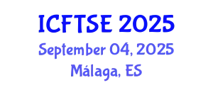 International Conference on Flow Technology, Science and Engineering (ICFTSE) September 04, 2025 - Málaga, Spain