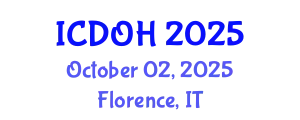 International Conference on Dentistry and Oral Health (ICDOH) October 02, 2025 - Florence, Italy