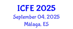 International Conference on Nutrition and Food Engineering (ICFE) September 04, 2025 - Málaga, Spain