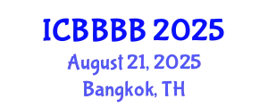 International Conference on Biomathematics, Biostatistics, Bioinformatics and Bioengineering (ICBBBB) August 21, 2025 - Bangkok, Thailand