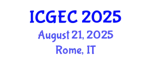 International Conference on Gastroenterology, Endoscopy and Colonoscopy (ICGEC) August 21, 2025 - Rome, Italy