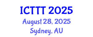 International Conference on Telecare, Telehealth and Telemedicine (ICTTT) August 28, 2025 - Sydney, Australia