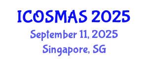 International Conference on Orthopedics, Sports Medicine and Arthroscopic Surgery (ICOSMAS) September 11, 2025 - Singapore, Singapore