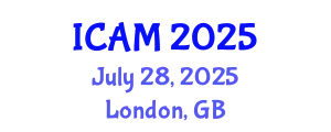 International Conference on Applied Mathematics (ICAM) July 28, 2025 - London, United Kingdom