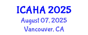 International Conference on Alternative Healthcare and Acupuncture (ICAHA) August 07, 2025 - Vancouver, Canada