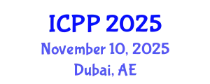 International Conference on Pedagogy and Psychology (ICPP) November 10, 2025 - Dubai, United Arab Emirates
