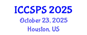 International Conference on Computer Science, Programming and Security (ICCSPS) October 23, 2025 - Houston, United States