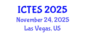 International Conference on Teaching and Education Sciences (ICTES) November 24, 2025 - Las Vegas, United States