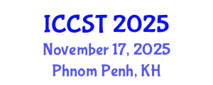 International Conference on Cancer Science and Therapy (ICCST) November 17, 2025 - Phnom Penh, Cambodia