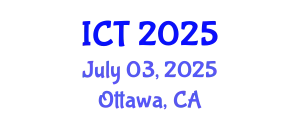 International Conference on Toxicology (ICT) July 03, 2025 - Ottawa, Canada
