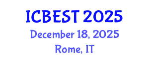 International Conference on Batteries and Energy Storage Technology (ICBEST) December 18, 2025 - Rome, Italy