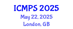 International Conference on Medicine and Pharmacological Sciences (ICMPS) May 22, 2025 - London, United Kingdom
