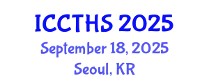 International Conference on Counter Terrorism and Human Security (ICCTHS) September 18, 2025 - Seoul, Republic of Korea