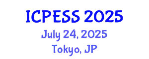 International Conference on Physical Education and Sport Science (ICPESS) July 24, 2025 - Tokyo, Japan