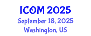 International Conference on Obesity Medicine (ICOM) September 18, 2025 - Washington, United States