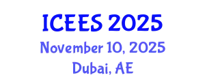 International Conference on Earthquake Engineering and Seismology (ICEES) November 10, 2025 - Dubai, United Arab Emirates