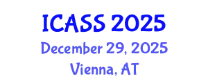 International Conference on Astronomy and Space Sciences (ICASS) December 29, 2025 - Vienna, Austria