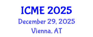 International Conference on Management Engineering (ICME) December 29, 2025 - Vienna, Austria
