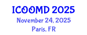 International Conference on Osteoporosis, Osteoarthritis and Musculoskeletal Diseases (ICOOMD) November 24, 2025 - Paris, France